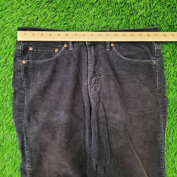 LEVIS 514 Corduroy Pants 32x34 Straight White-Tab - Picture 14 of 16
